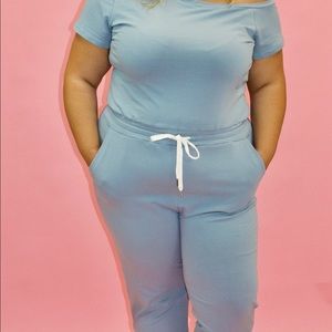 Curvy lounge jumpsuit